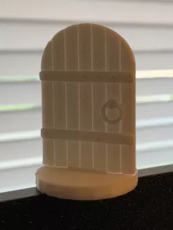 Simple Mini D&D Round Top Door