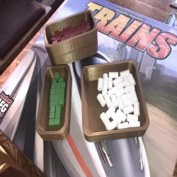 Stackable Token Tray (Trains)