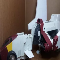 Star Wars Republic Attack Shuttle repro toy parts Kenner Hasbro