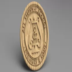Steinway coaster