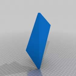 Symmetrically asymmetrical shelf