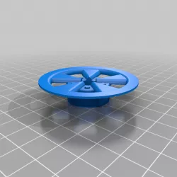 Tamiya Bruiser wheel trim for Bisbiglio74 1.9 wheels 