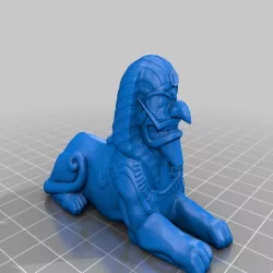 The Great Sphinx of Waluigi
