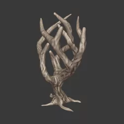 Tree 28mm terrain, DnD, board game
