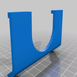 Wall holder for yardstick