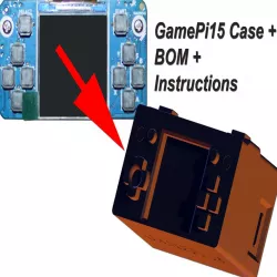 Waveshare GamePi15 GamePi 15 Case for Raspberry Pi Zero