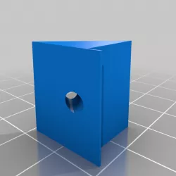 Wedge for furniture (taquet pour meuble)