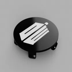 Wheel Center Cap diameter 68mm Doctor Who Bicolor for BMW vehicle