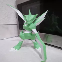 123 Scyther Dual Low-Poly