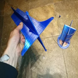 1405mhz 8 turn helical antenna