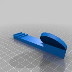 2020 Extrusion Angled Lighting Holder for Circular Lighting