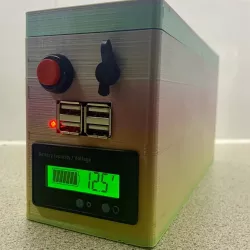 24 Cell 18650 DIY USB Powerbank With Apple Watch & QI Charging (Vruzend Compatible)