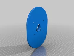 3D printet router template for drawer handles