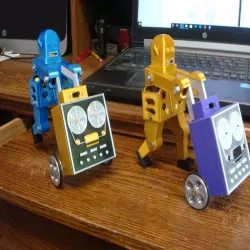 ADAM the cart pushing robot