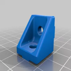 Angle pour profils en aluminium 20x20 pour vis m4