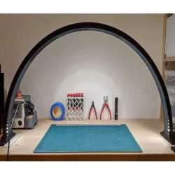 Arc Lamp for LED Stripes, Customizable