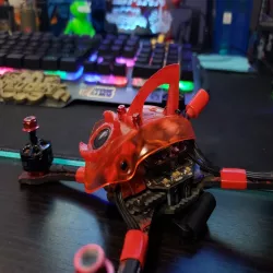 Babyhawk R Pro 2.5/3/4" Turtle mode fin & camera lens protector