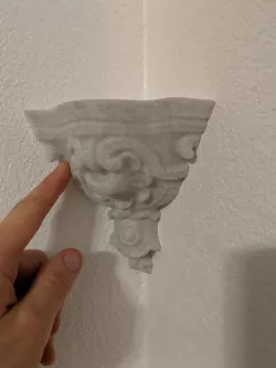 Baroque Corner Shelf Remix