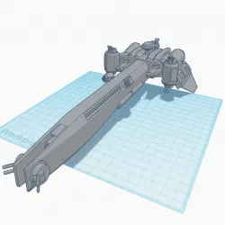 Battleship Space cruiser Claudius 