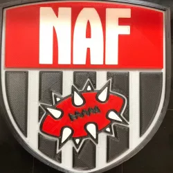 BB NAF Badge - multimaterial