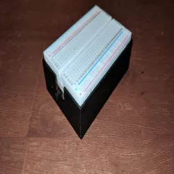 Breadboard 6 volt 4xAA Battery Pack - Thinboard small