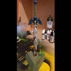 Breath of The Wild - Master Sword Statue