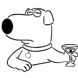 Brian Griffin stencil