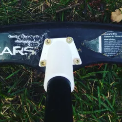Broom stick mount