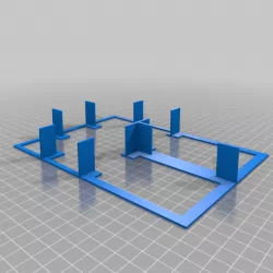 Cartographers Board Game Box Insert