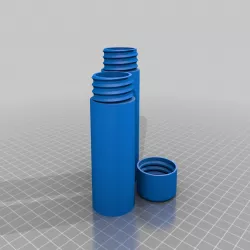 Catan Number Token Storage Tubes
