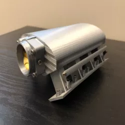 Chevy Camaro LS3 V8 Intake Manifold - 1/3 scale