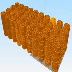Clay and XPS Foam Texture Rollers Stamp