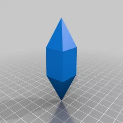 Connector for segments of 3D-printables