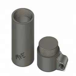 Container for keychain