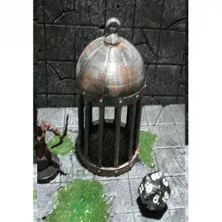 D&D Dice Prison I or Jail with Lid for Dungeons & Dragons, Pathfinder or other Tabletop Games