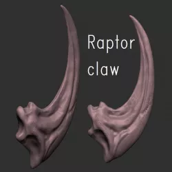 Dinosaur - Raptor claw