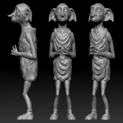 Dobby the house elf re-sculpt