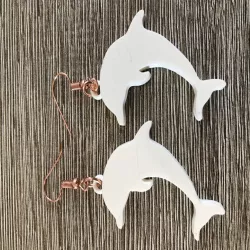 Dolphin earrings