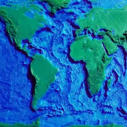 Earth Topology + Bathymetry
