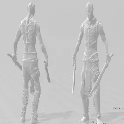 Elf Barbarian