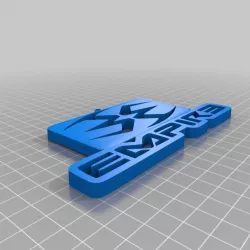 Empire Paintball Keychain