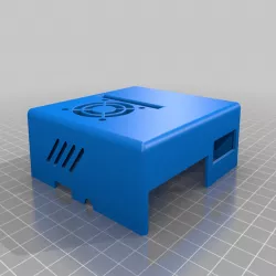 Fan Case Top for Raspberry Pi 3 Model B