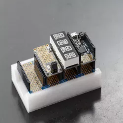FeatherWing Quad Mini bumper