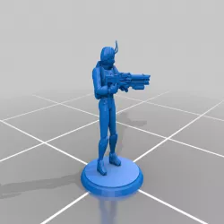 Female Lashunta Operative (Starfinder)