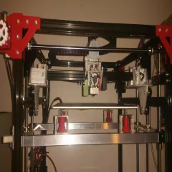 Flsun Cube 2020 XY train replace and hotswap hotend remix