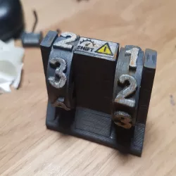Gaslands Hazard & Gear Counter