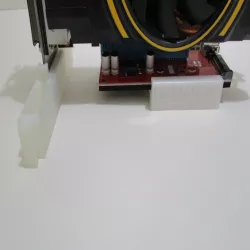 GPU and Riser Stand Horizontal Interlock Dove Tail for mining setup