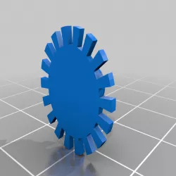 GRS 18 spoke Trackball Encoder wheel.