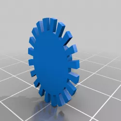 GRS 20 spoke Trackball Encoder wheel.