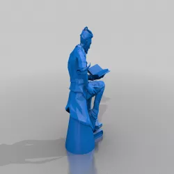Handsome Jack statue by KAHN3R Fixed edition